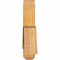 Ekena Millwork Bellingham Rough Sawn Timber Gable Bracket, Western Red Cedar, 48"W x 18"H x 4"D x 6"F, 9/12 Pitch GBW048X18X0406BEL00RWR - alternate 5